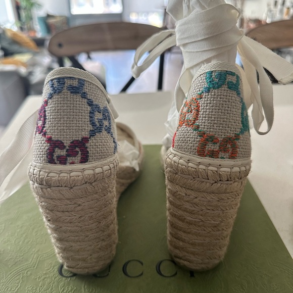 Gucci multicolor espadrilles - Picture 6 of 8